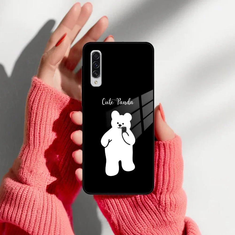 White Panda Glass Case Cover For Samsung - ShopOnCliQ