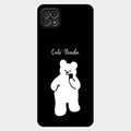 White Panda Glass Case Cover For Samsung Galaxy F42 5G