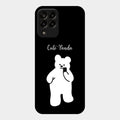 White Panda Glass Case Cover For Samsung Galaxy M33 5G