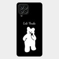 White Panda Glass Case Cover For Samsung Galaxy M53 5G