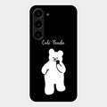 White Panda Glass Case Cover For Samsung Galaxy S23 5G