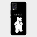 White Panda Glass Case Cover For Vivo V20 Pro 5G