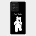 White Panda Glass Case Cover For Vivo V23 Pro 5G