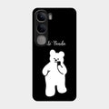 White Panda Glass Case Cover For Vivo Y300 5G