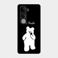 White Panda Glass Case Cover For Vivo Y400 Pro 5G