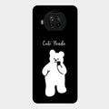 White Panda Glass Case Cover For Xiaomi Mi 10I 5G