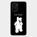White Panda Glass Case Cover For Xiaomi Mi 11X 5G