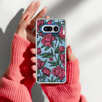 Wild Rose Anti Yellow Case For Nothing Phone 4A 5G