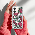 Wild Rose Anti Yellow Case For Oppo A5X 5G
