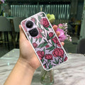 Wild Rose Anti Yellow Case For Oppo Reno 10 5G