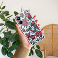 Wild Rose Transparent Silicon Case For Realme 9 Pro Plus 5G / Realme Narzo 50 Pro (5G) / Realme 9 4G