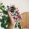Wild Rose Transparent Silicon Case For Realme 11 Pro Plus 5G