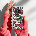 Wild Rose Anti Yelllow Case For Realme 12 Pro 5G