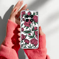 Wild Rose Transparent Silicon Case For Realme 14 Pro Lite 5G