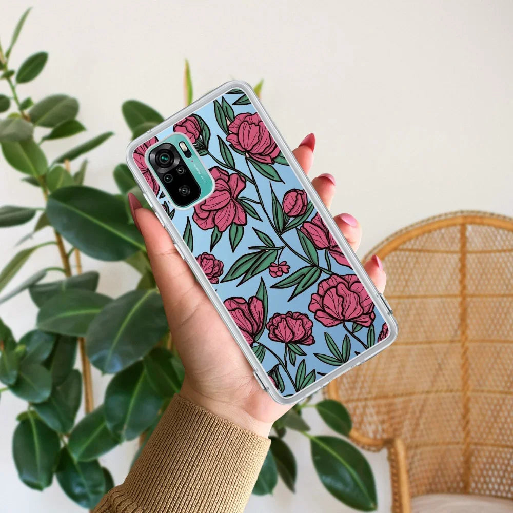 Wild Rose Transparent Silicon Case For Redmi/Xiaomi - ShopOnCliQ
