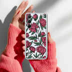 Wild Rose Anti Yellow Case For Samsung Galaxy M55s 5G