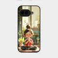 Yoga Glossy Metal Case Cover For Google Pixel 9A 5G