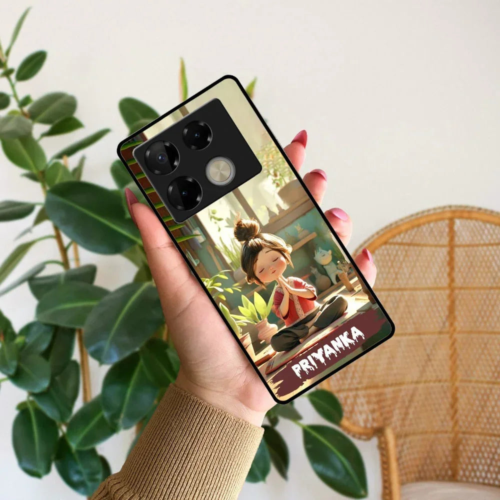 Yoga Glossy Metal Case Cover For Infinix - ShopOnCliQ