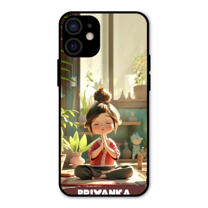 Yoga Glossy Metal Case Cover For iPhone 12 mini