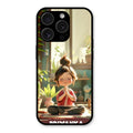 Yoga Glossy Metal Case Cover For iPhone 15 Pro