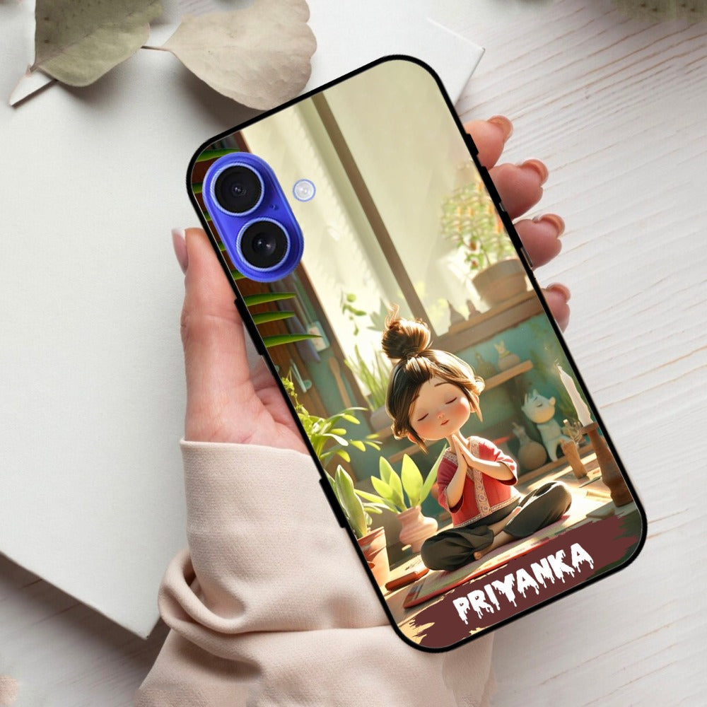 Yoga Glossy Metal Case Cover For iPhone