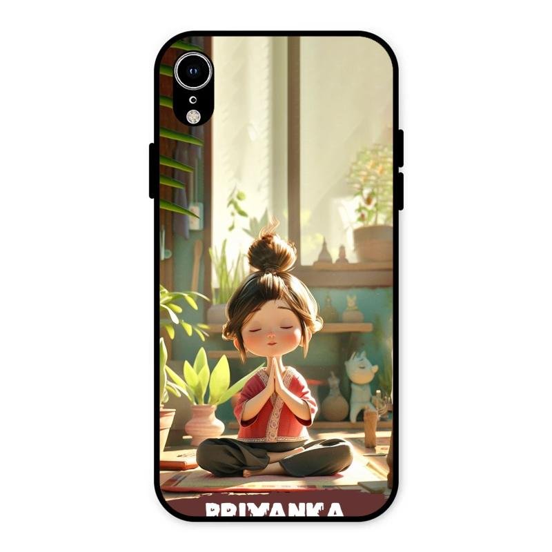 Yoga Glossy Metal Case Cover For iPhone XR