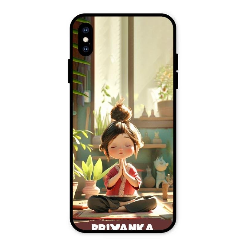 Yoga Glossy Metal Case Cover For iPhone XS Max