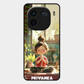 Yoga Glossy Metal Case Cover For Iqoo 12 5G