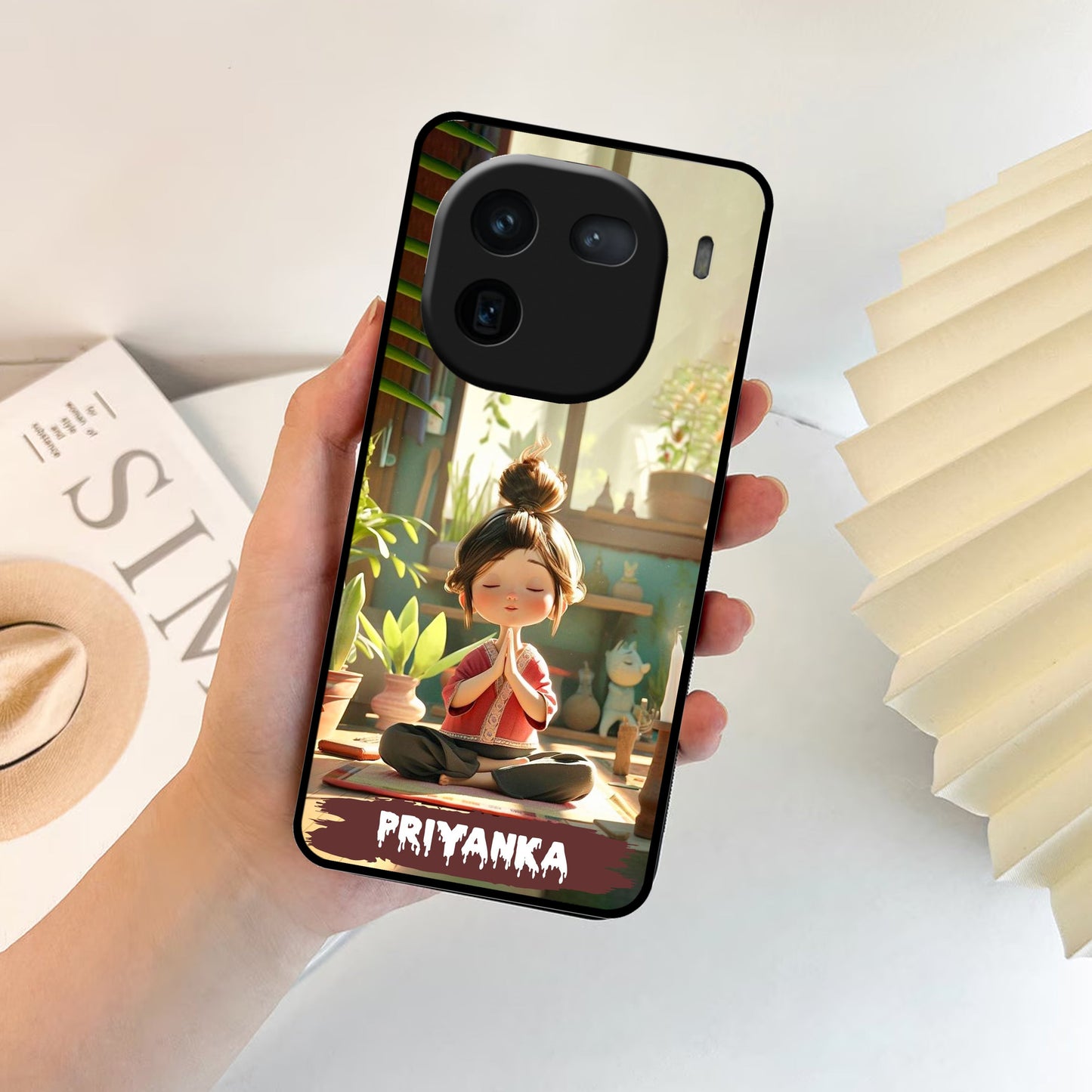 Yoga Glossy Metal Case Cover For Vivo