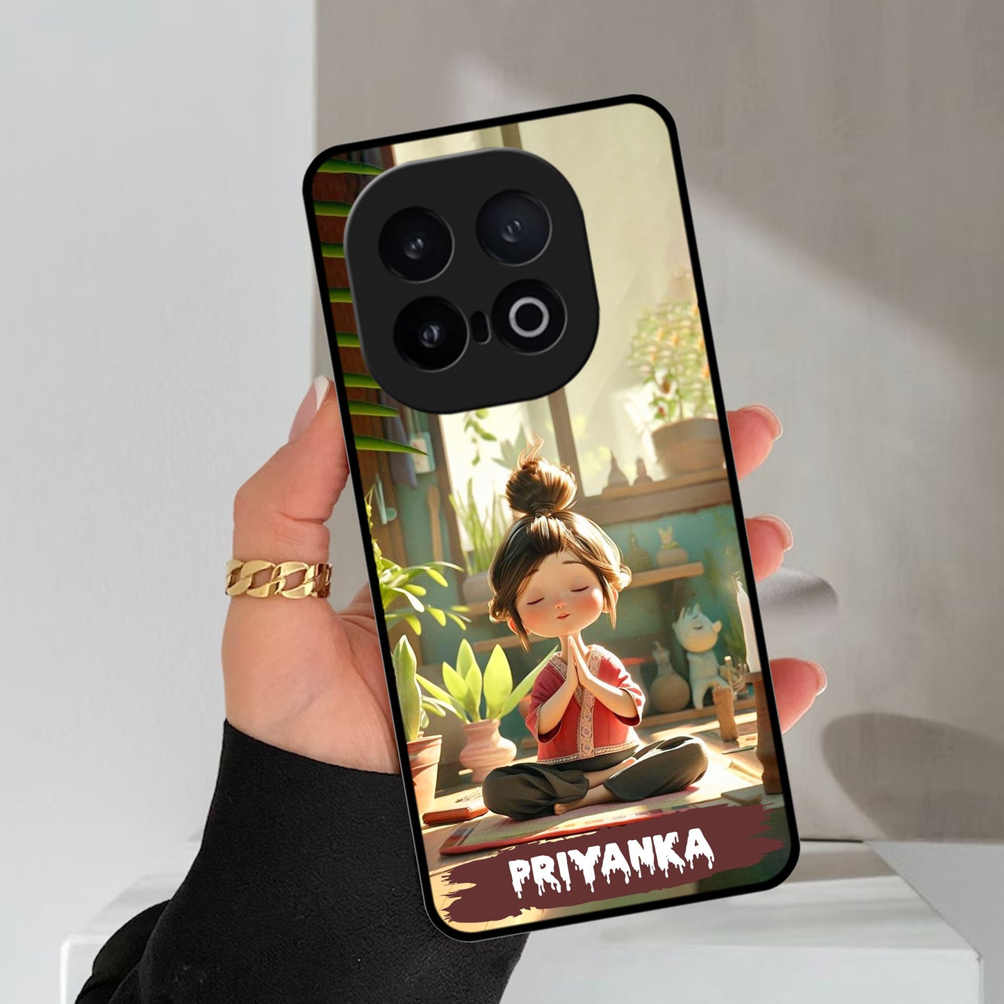 Yoga Glossy Metal Case Cover For Vivo