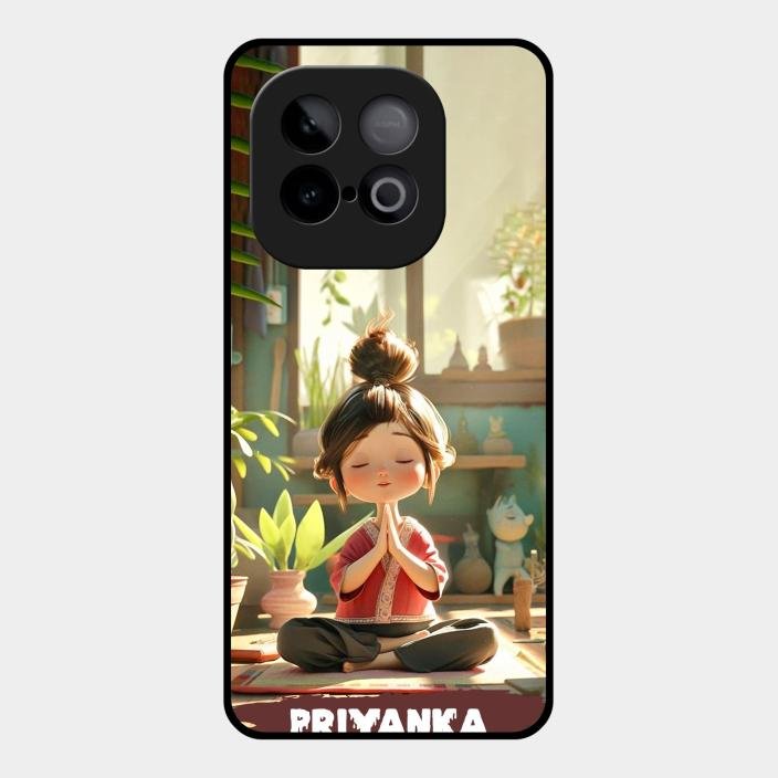 Yoga Glossy Metal Case Cover For Iqoo Neo 10 5G