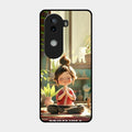 Yoga Glossy Metal Case Cover For Iqoo Z9S 5G