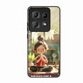 Yoga Glossy Metal Case Cover For Motorola Edge 50 Pro