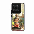 Yoga Glossy Metal Case Cover For Motorola Edge 60 Pro 5G