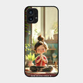 Yoga Glossy Metal Case Cover For Nothing Phone 1