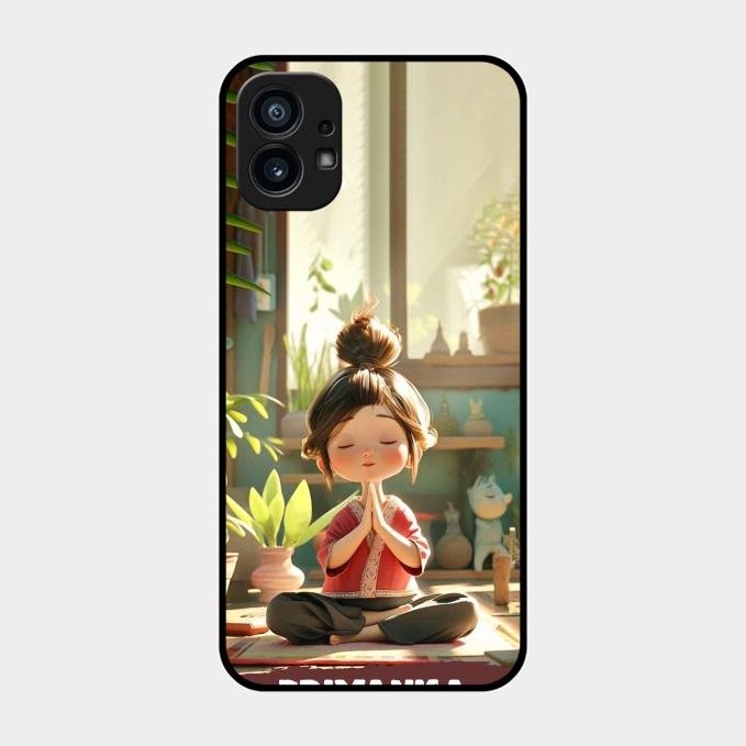 Yoga Glossy Metal Case Cover For Nothing Phone 1
