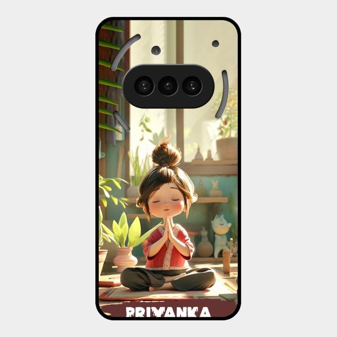 Yoga Glossy Metal Case Cover For Nothing Phone 3A 5G