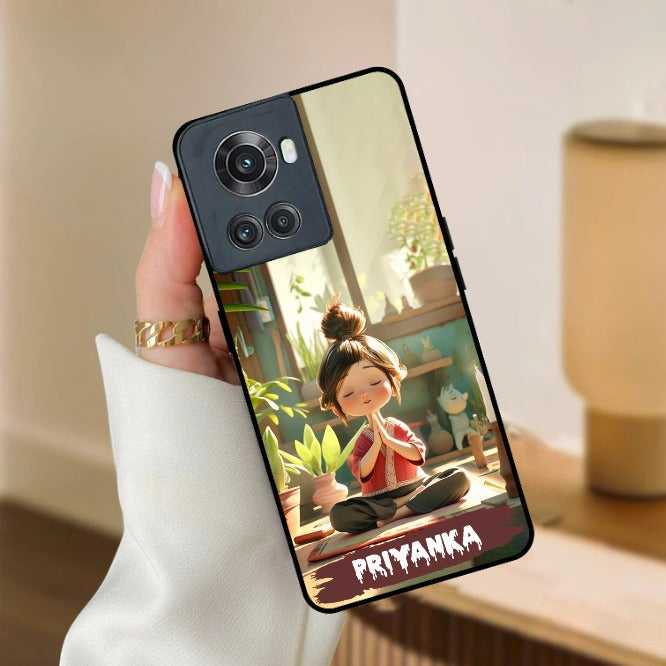 Yoga Glossy Metal Case Cover For OnePlus