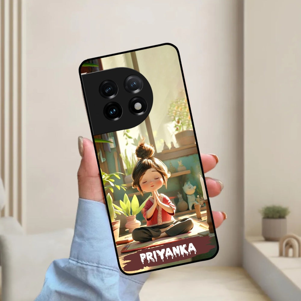 Yoga Glossy Metal Case Cover For OnePlus