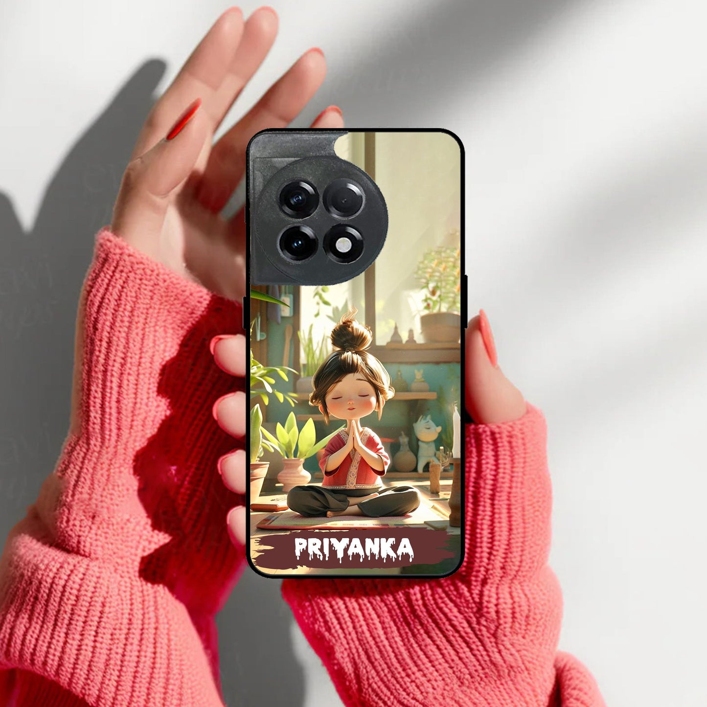 Yoga Glossy Metal Case Cover For OnePlus