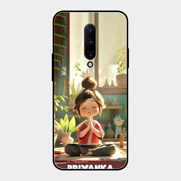 Yoga Glossy Metal Case Cover For Oneplus 7 Pro