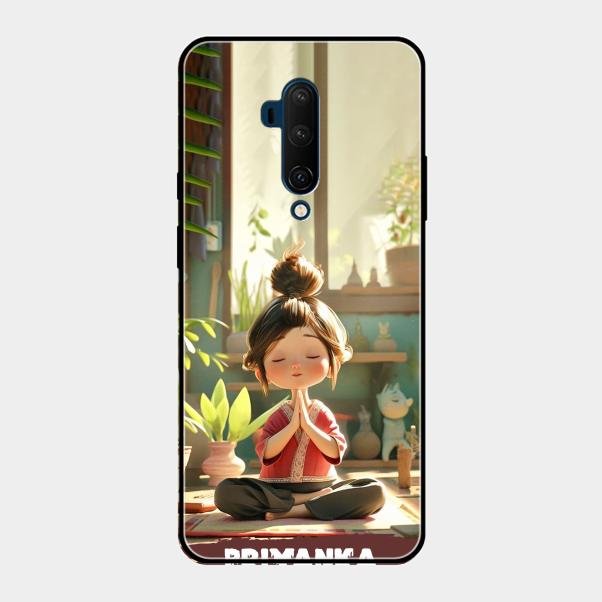 Yoga Glossy Metal Case Cover For Oneplus 7T Pro