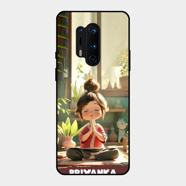Yoga Glossy Metal Case Cover For Oneplus 8 Pro