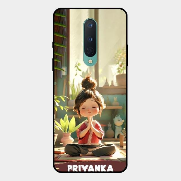 Yoga Glossy Metal Case Cover For Oneplus 8