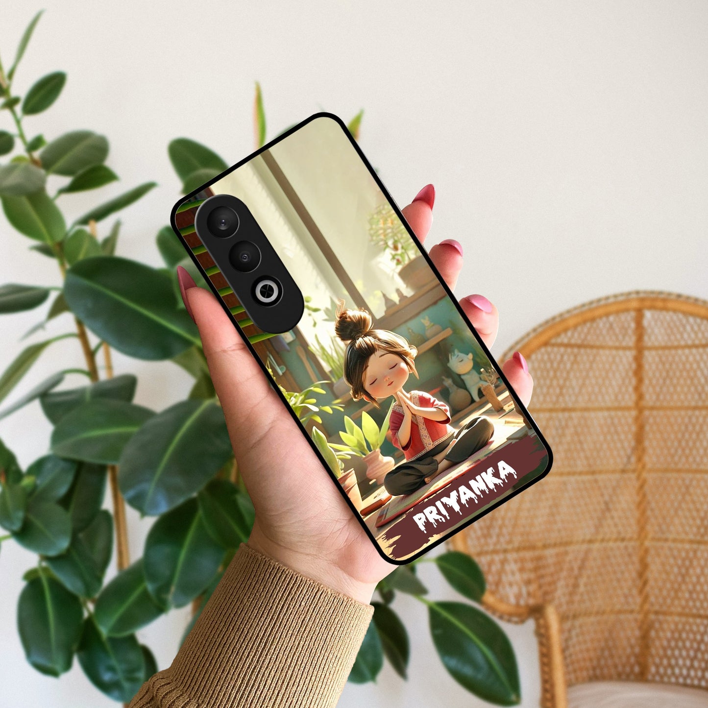 Yoga Glossy Metal Case Cover For OnePlus