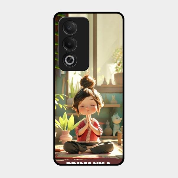Yoga Glossy Metal Case Cover For Oppo A3 Pro 5G