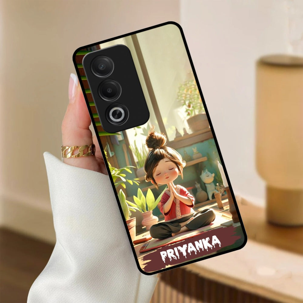 Yoga Glossy Metal Case Cover For Oppo