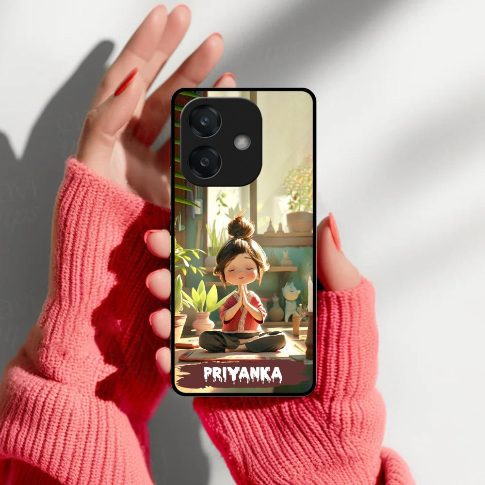 Yoga Glossy Metal Case Cover For Oppo