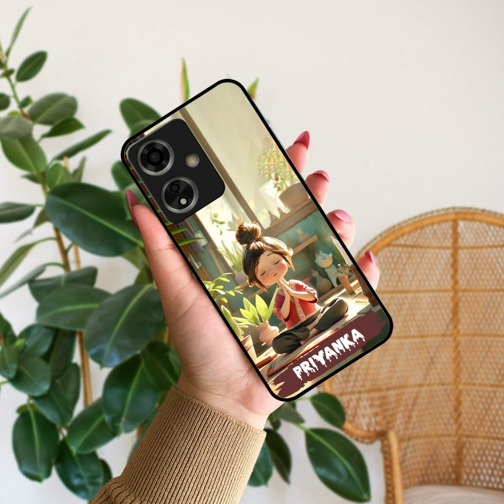 Yoga Glossy Metal Case Cover For Oppo