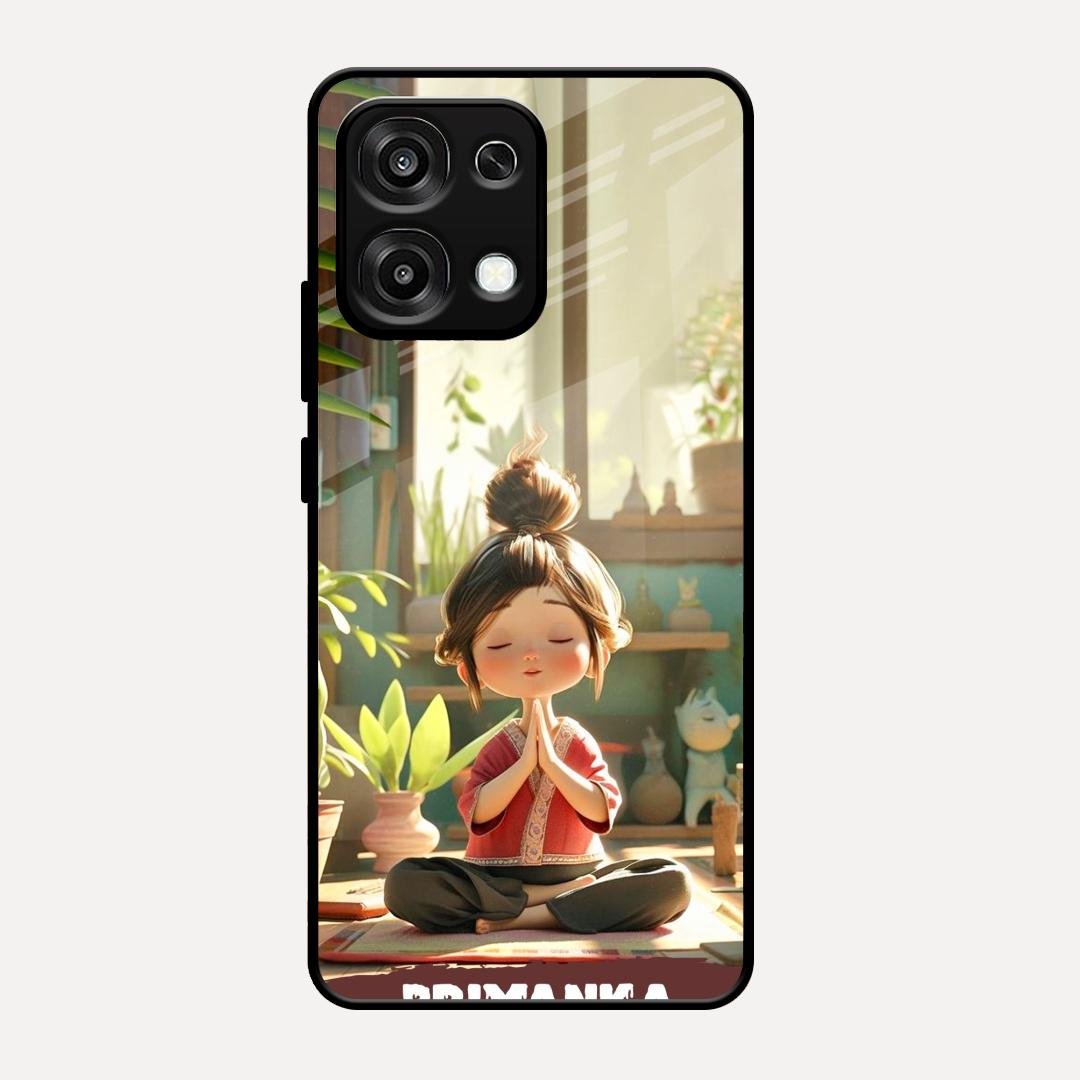 Yoga Glossy Metal Case Cover For Oppo F31 5G
